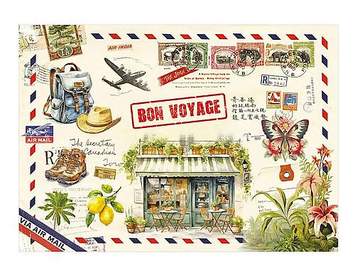 Cahier illustré – Bon voyage