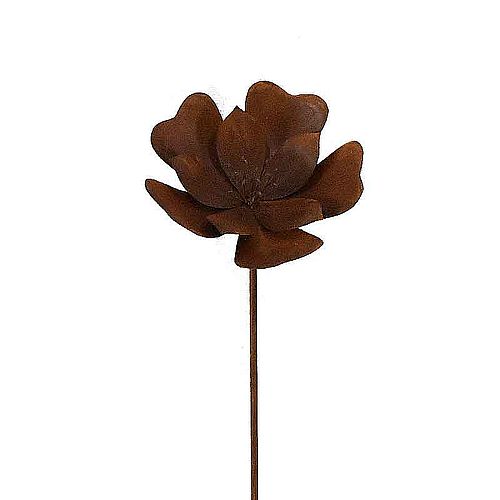 Tuteur jardin déco fleur 22x90cm