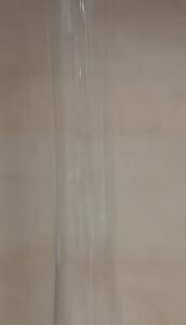 Soliflore en verre transparent 33cm
