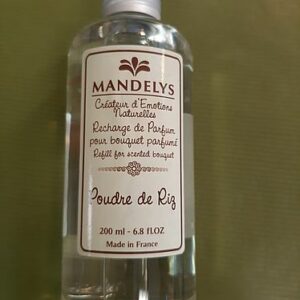 Recharge parfum d’ambiance 200ml “Poudre de Riz” “Mandelys”
