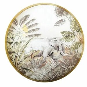 Plateau, collection « The Wild »  Dimensions : 30x30x3 cm.