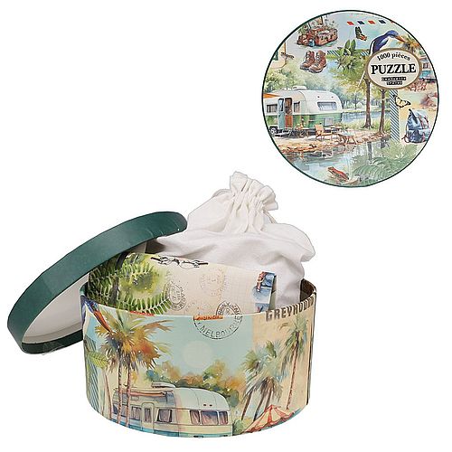 PUZZLE 1000 PCS 50 x 70 cm + POCHON – ESCAPADES