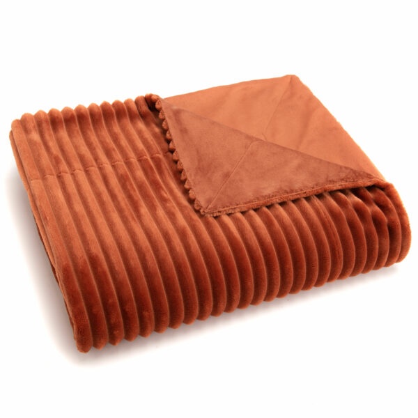 Plaid Sultan terracota 130x170