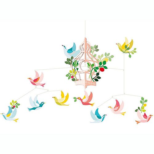 Mobile “La cage aux oiseaux”