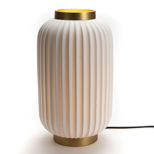 Lampe Elisa en porcelaine H 33,70cm