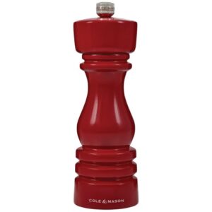 COLE ET MASON Moulin à poivre 18 cm Rouge Brillant - London