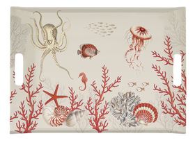 Plateau rectangle « Corail »54 x 35cm