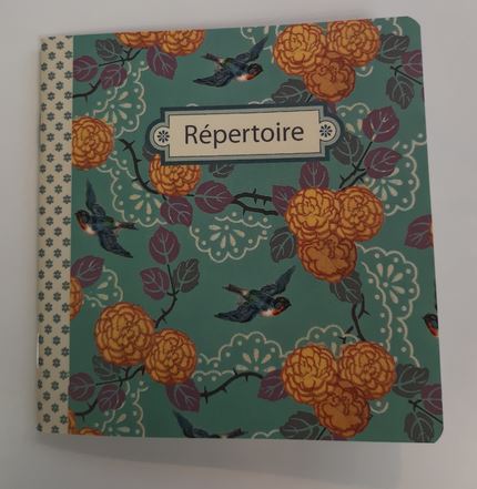 Répertoires mini 48 pages (10,5×10,5 cm) Hirondelles