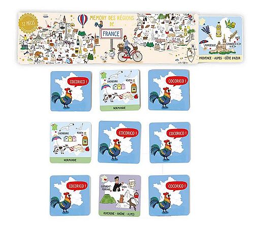 JEU MEMORY IMAGIER LA FRANCE