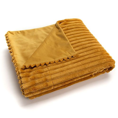 Plaid sultan camel 130×170