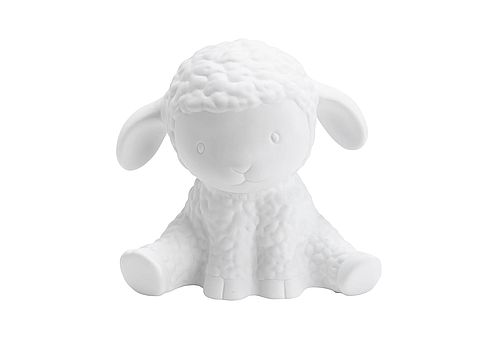 LAMPE MOUTON PORCELAINE