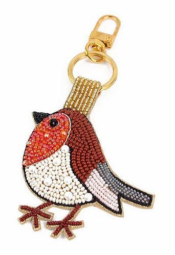 ROBIN KEYRING/BAG CHARM