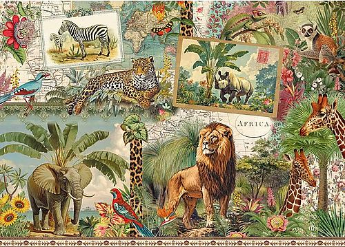 Puzzle 1000 pièces – Animaux