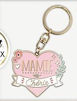 Porte clé « mamie chérie »