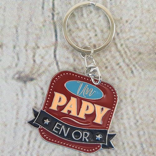 Porte clé « papy en or »