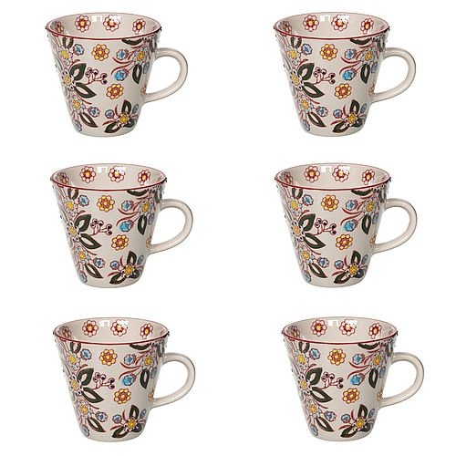 Coffret de 6 tasses Siena 17 cl