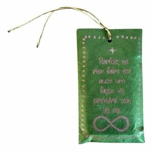 SAVONNETTES pensées positives 60 gr vert