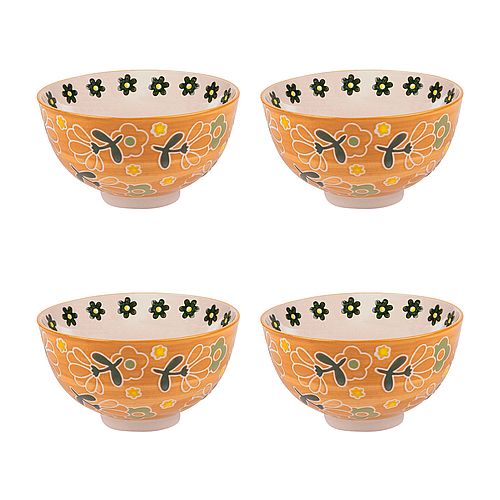 Coffret de 4 coupelles Peony 11 cm