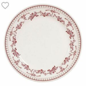 ASSIETTE PLATE FAUSTINE D26CM