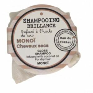 Shampooing solide Brillance Monoï, Mas du Roseau