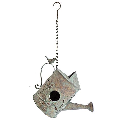 Nichoir oiseaux arrosoir 22x19x33cm