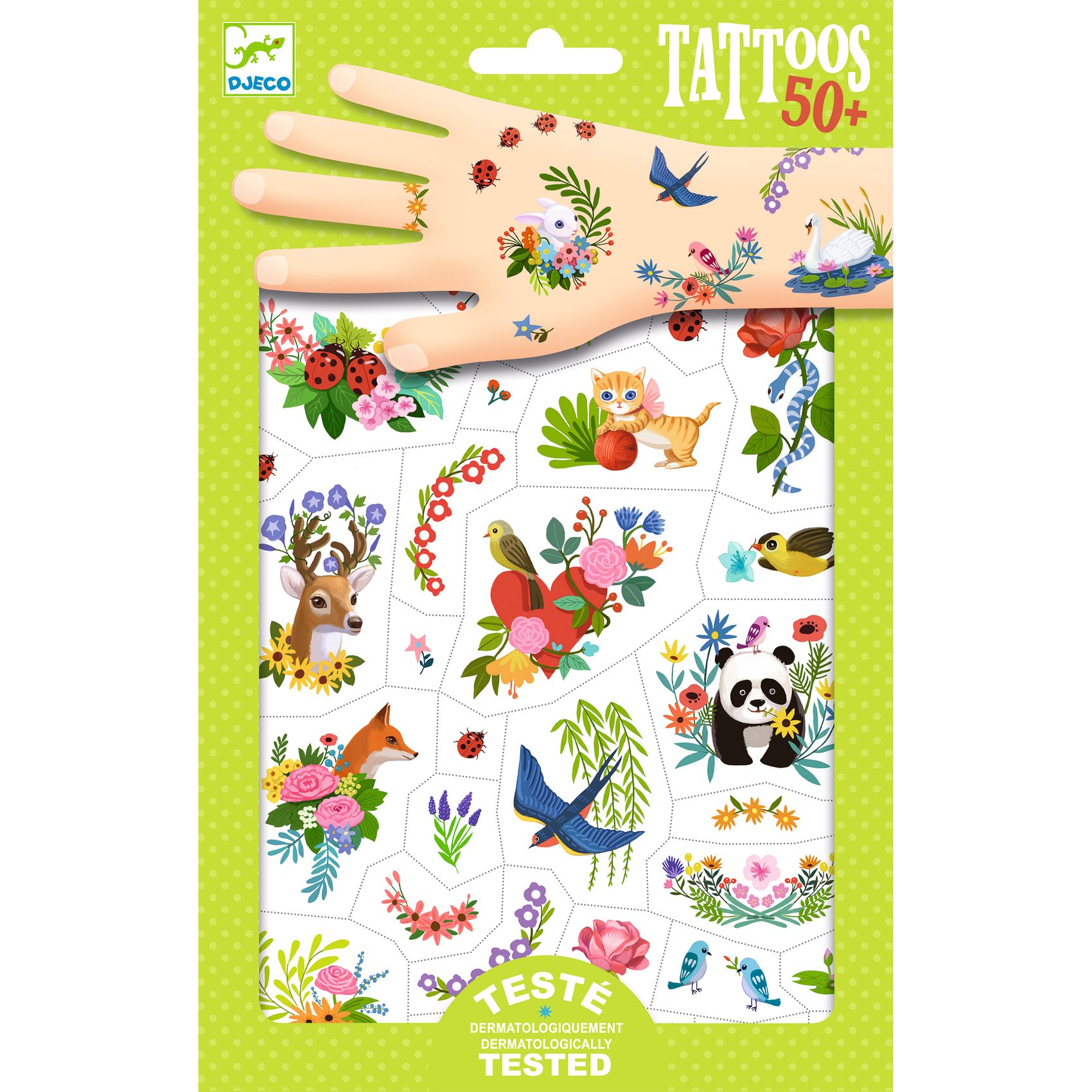 Tattoos Happy spring – Djeco