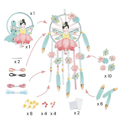 Attrape-rêve Fée Lotus – Djeco