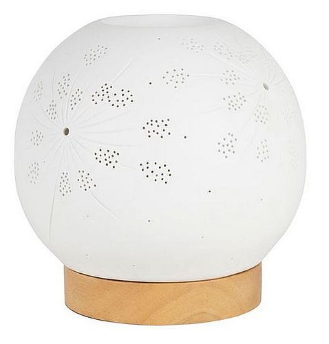 LAMPE AROMATIQUE BOULE D17 X H16.5CM