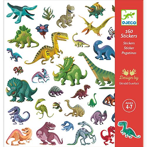 Stickers Dinosaures 6 Djeco