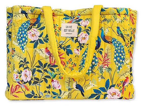 Grand cabas matelassé