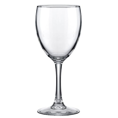 Verres à pied trempés Merlot 31 cl lot de 6