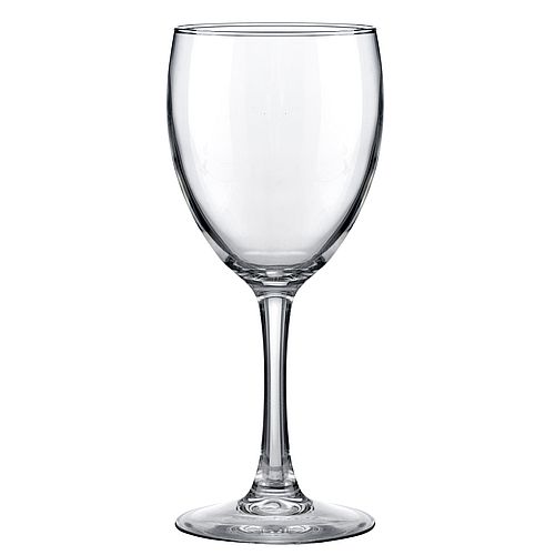 Lot De 6 Verres à Vin Jaugés – 12,5/14,5 Cl – Cristallin Transparent – Pied Haut – 21,5 Cl – Parfait Pour Dégustation