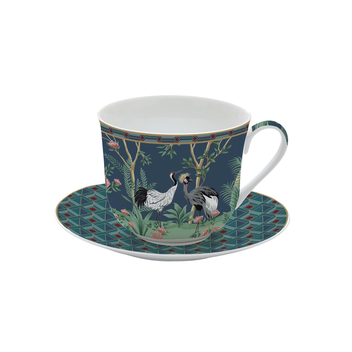 Déjeuner en porcelaine 40cl Mandalay