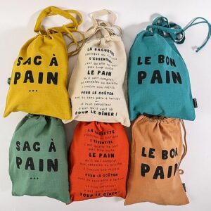 Sac à pain Jaune