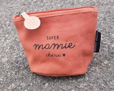 Porte monnaie « Super mamie chérie »