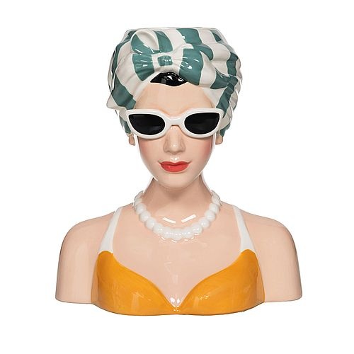 Cache pot tête Capri