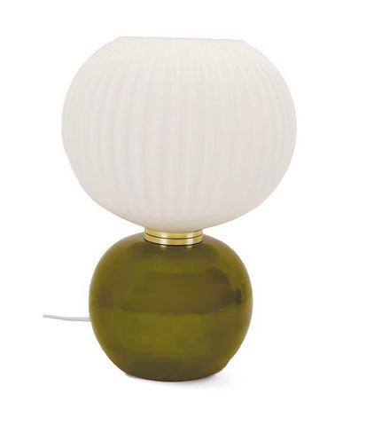 Lampe Adonis pm kaki D20 H28cm