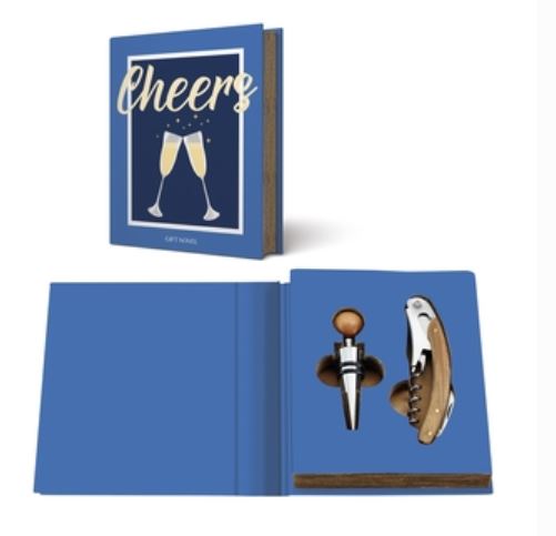 Set 2 pces vin GIFT NOVELS