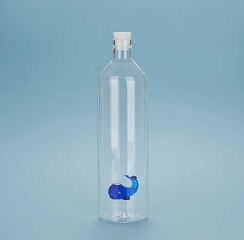 Bouteille Atlantis Bleue Baleine 1.2 L borosilicate