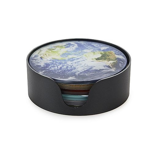 Sous-verre Planets x 6 verre support