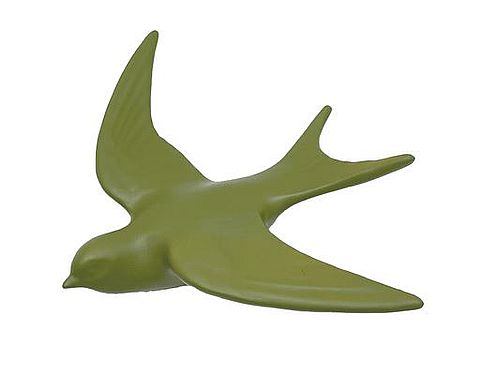 Déco Oiseau thym L14 P4 H16,8cm