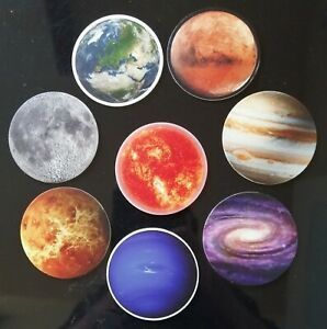 Sous-verre Planets x 6 verre support
