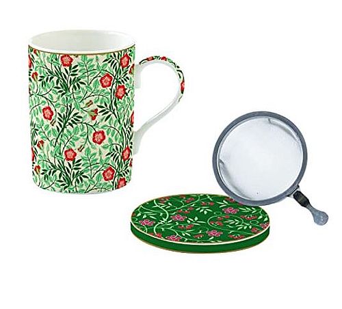 Tisanière en porcelaine floral 35cl