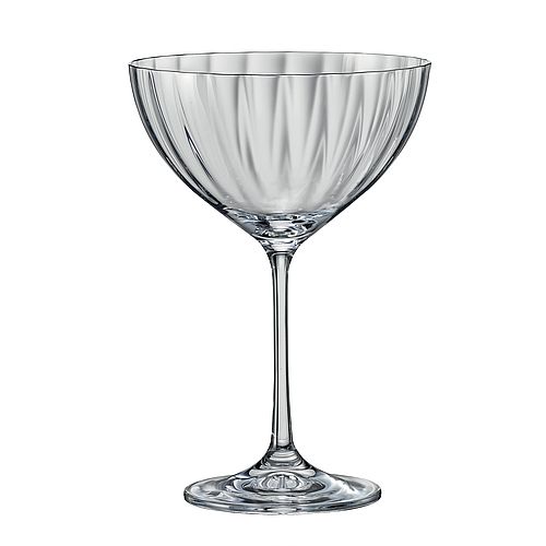 Boîte de 6 coupes à champagnes Waterfall 34 cl coffret de 6