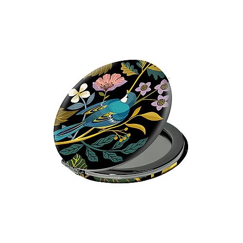 MIROIR DE POCHE OISEAUX BLEUS