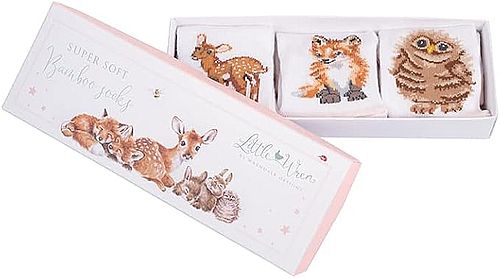 Chaussettes Forêt Bébé  Set – 0-6 Months