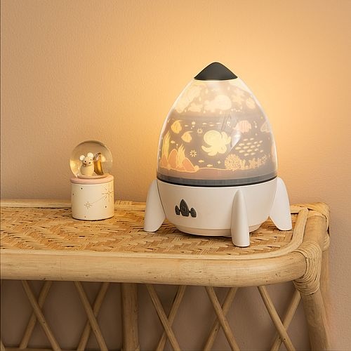 Projecteur musical fusée