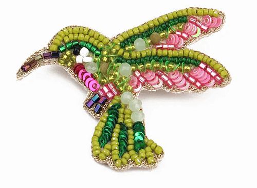 BROCHE COLIBRI