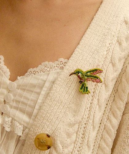 BROCHE COLIBRI