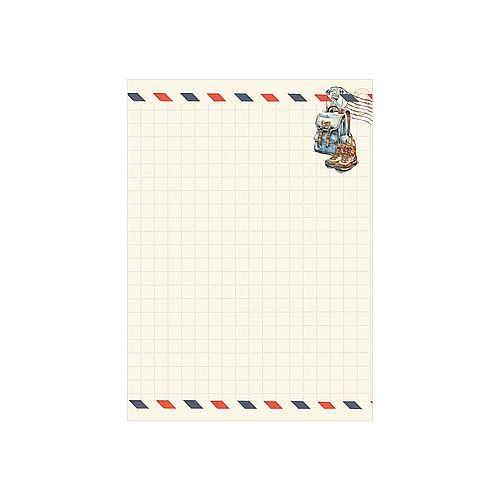 CARNET DE NOTE 48 PAGES 10,5 X 15 CM – BON VOYAGE